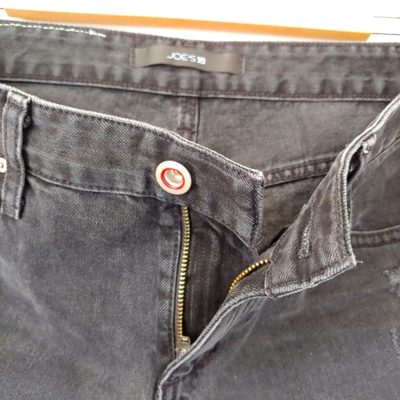 Joe's Jeans Collectors The Billie Ankle Boyfriend Slim Jeans Black Size 26 - Picture 10 of 15